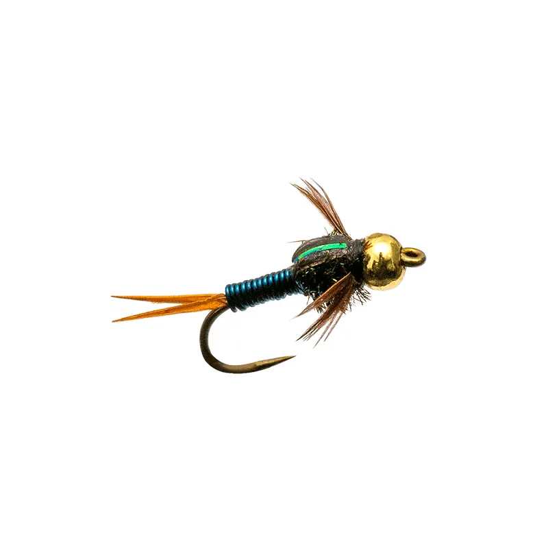 Bead Head Copper John Blue