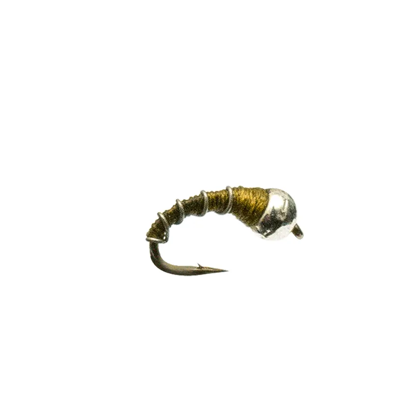 Bead Head Zebra Midge Olive