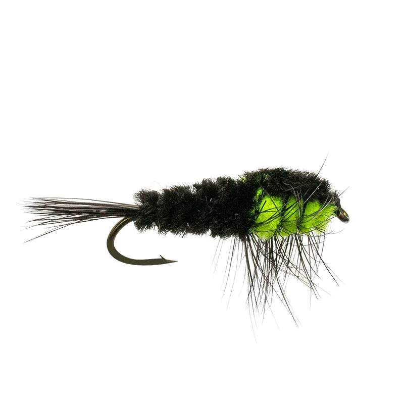 Montana Nymph Black & Chartreuse