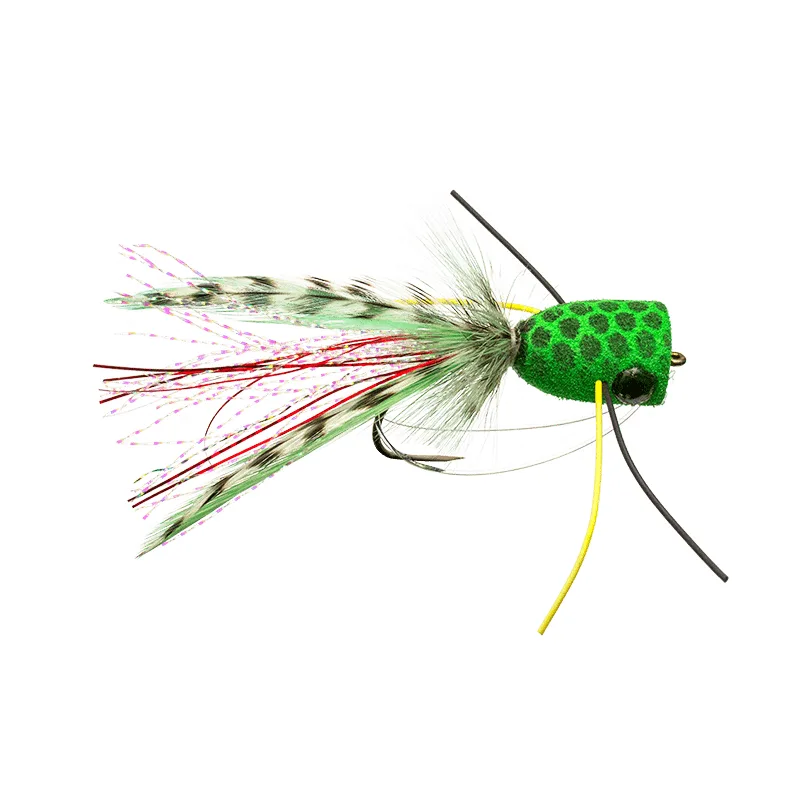 Hand-tied flies from the Taprobane bench